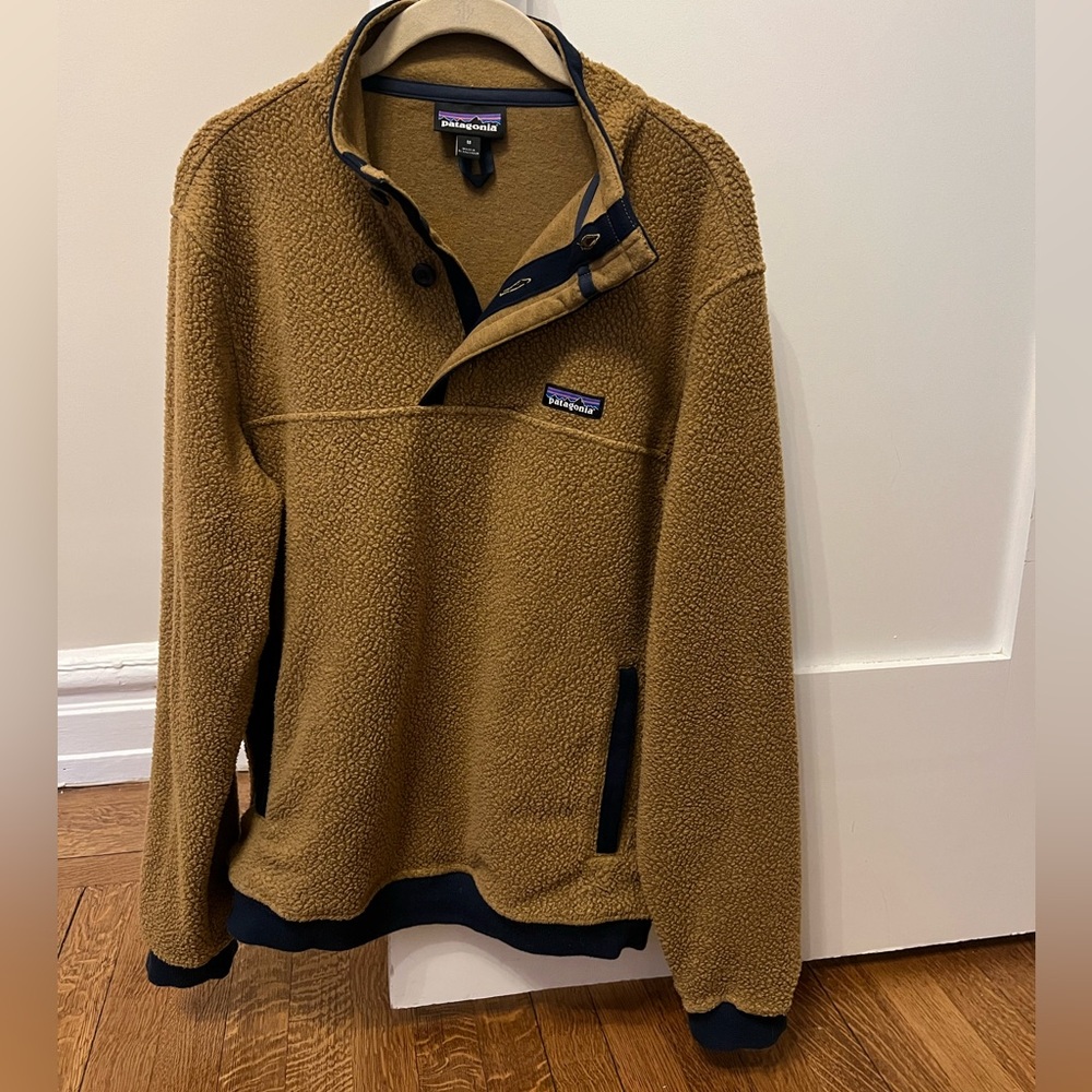 Patagonia Men's Shearling Button Pullover
